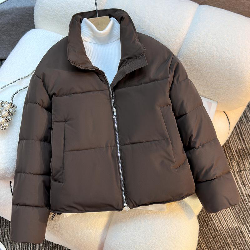 Fashion Winter Jackets Woman Short Parkas Casual Thick Warm Outerwears Women's Coats