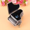 Piano Piano Shaped Jewelry Box Zinc Alloy Jewelry Organizer Box  Jewelry Storage