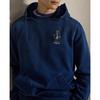 Polo Ralph Lauren Men S Polo Bear Indigo Terry Hoodie Mnpokni16825203410