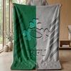 Ireland Rugby Flannel Fleece Blanket Cozy Warm Throw Blanket For Couch Bed Travel All Season Use