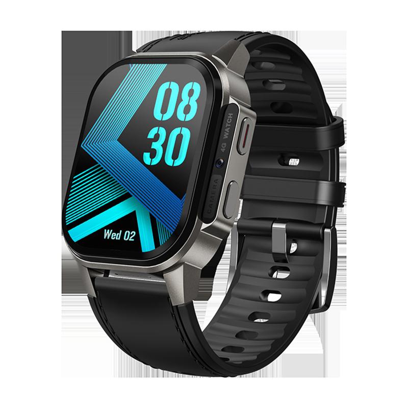 AMOLED экран 2.1 подключаемый GPS упражнения кислород крови HRV мониторинг сердечного ритма 4G телефон часы