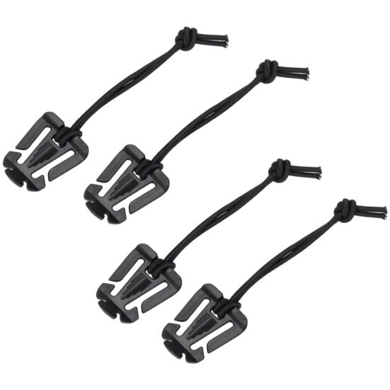 4 шт. Пряжка для рюкзака Водонепроницаемая Высокая грузоподъемность Защита от потери Износостойкая Карабин Застежка Фиксирующий зажим