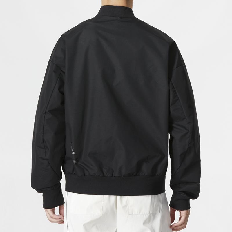 adidas Трикотажная спортивная куртка Essentials с 3 полосками, мужская верхняя одежда, черный HM5161