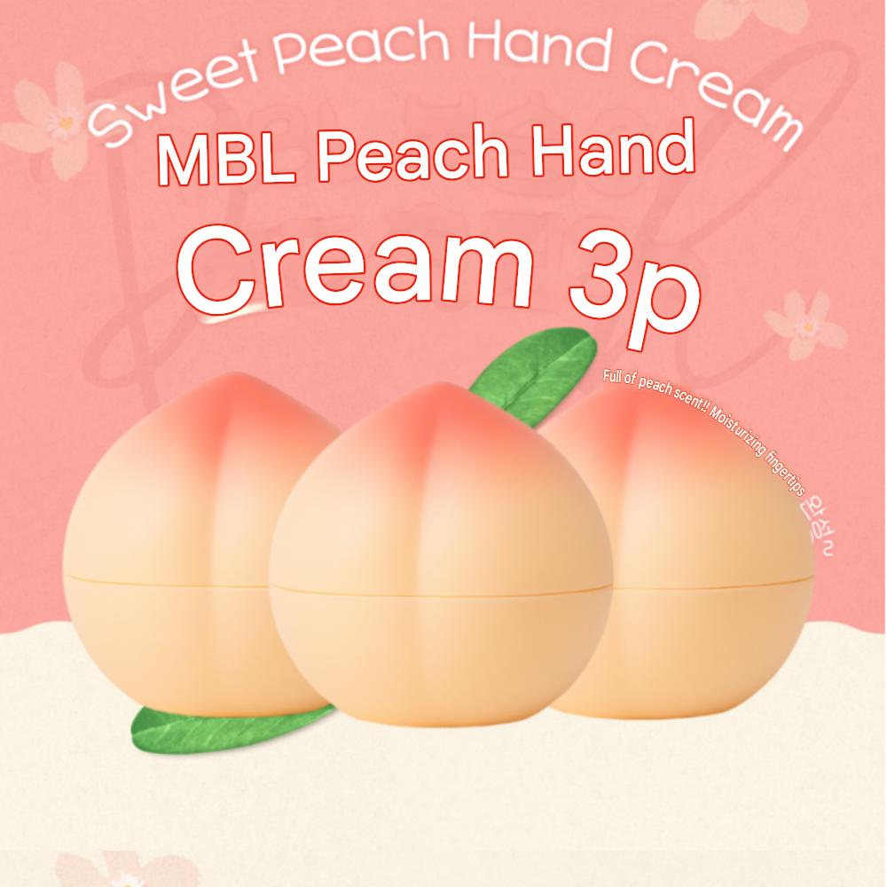 MBL Peach Hand Cream 3 x 30g
