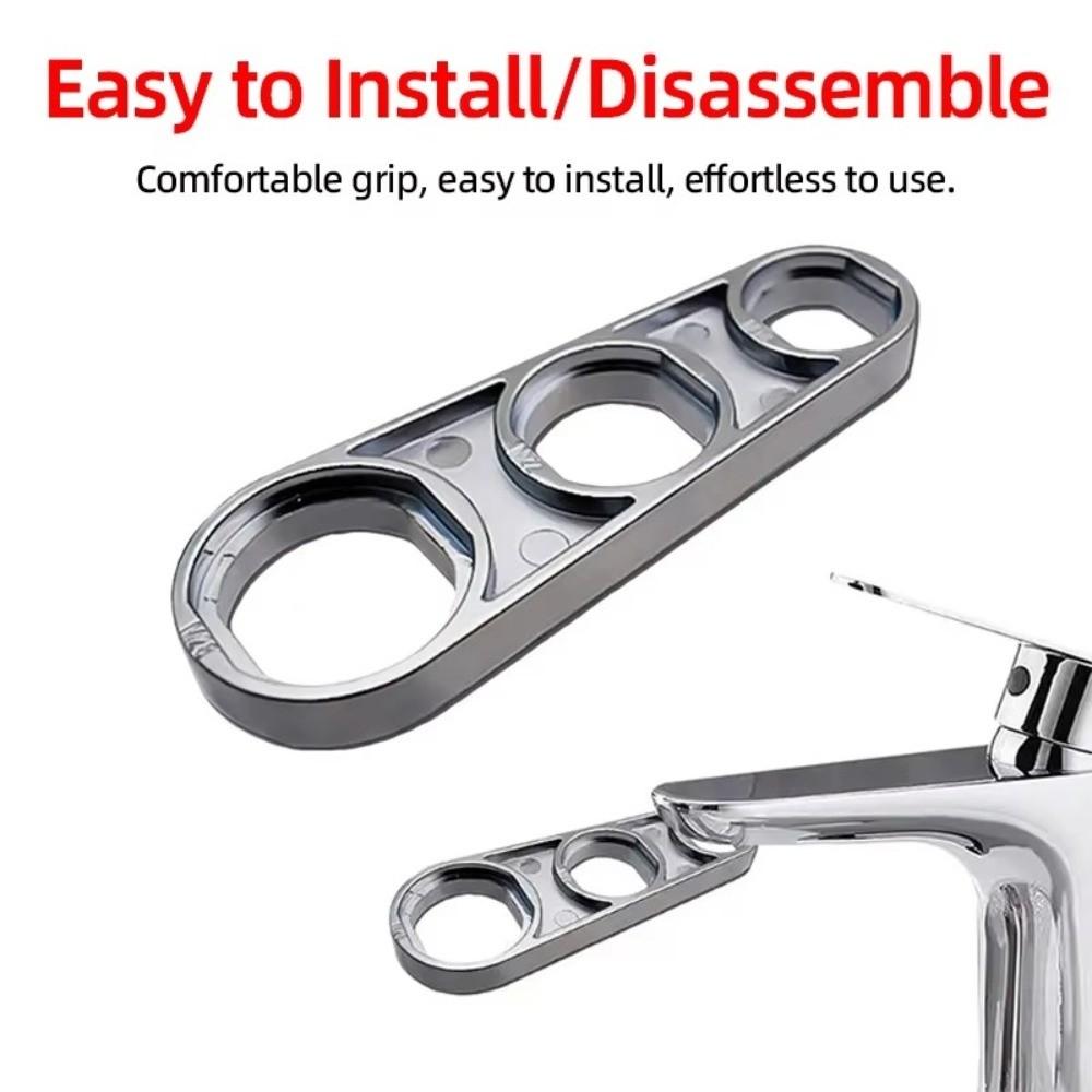 1/2Pcs Universal Fit Faucet Bubbler Wrench Alloy Aerator Key Wrench Kitchen Faucet Maintenance