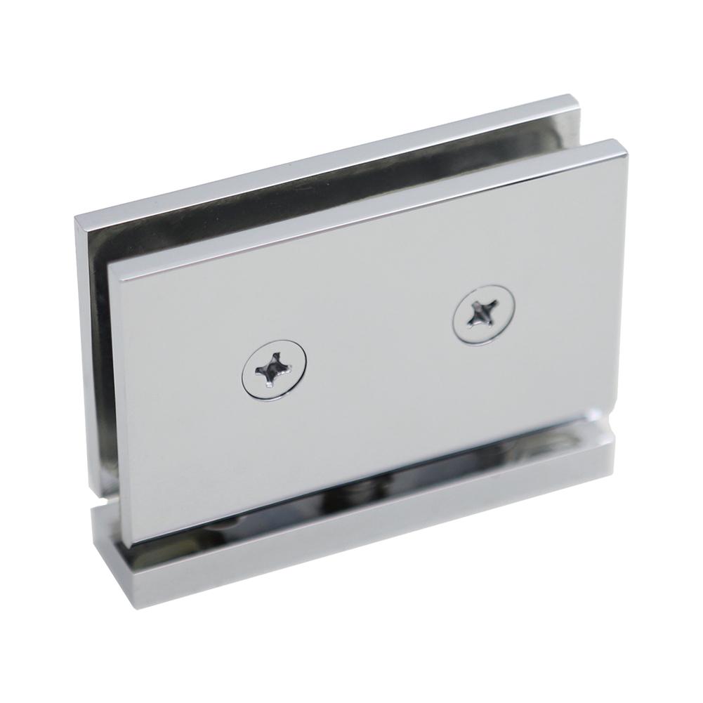 Home Renovation Bathroom Installation Brass Glass Bracket Concealed Design Glass Clamp Glass Clamp Polished Frosting Finish