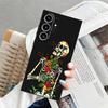 Чехол 'Розовый Череп' для Samsung Galaxy S26 Ultra S25 Plus S24 S23 S20 Ultra S10 S9 S21 FE Note 20 8 9 10 Чехол для телефона