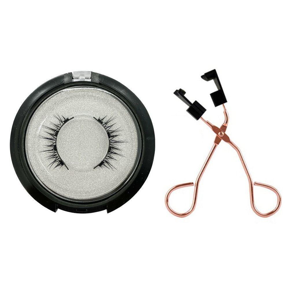 Looking Natural With Applicator Easy to Wear Eye Makeup Tools Handmade Magnetic Eyelashes