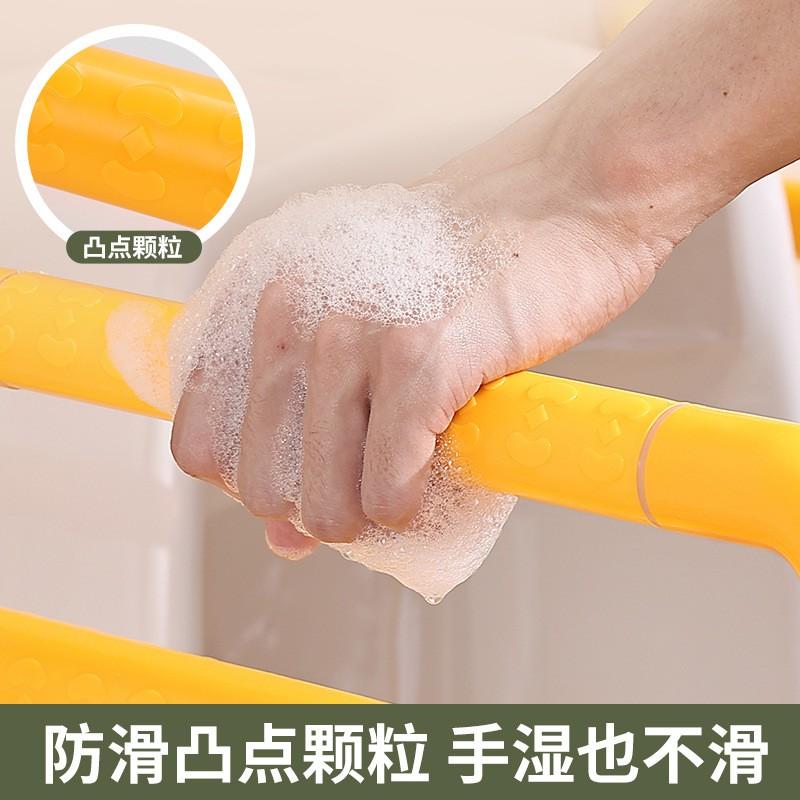 Stainless Steel Bathroom Grab Bar Elderly Disabled Users Non-Slip Safety Support Handle Sink Toilet Shower