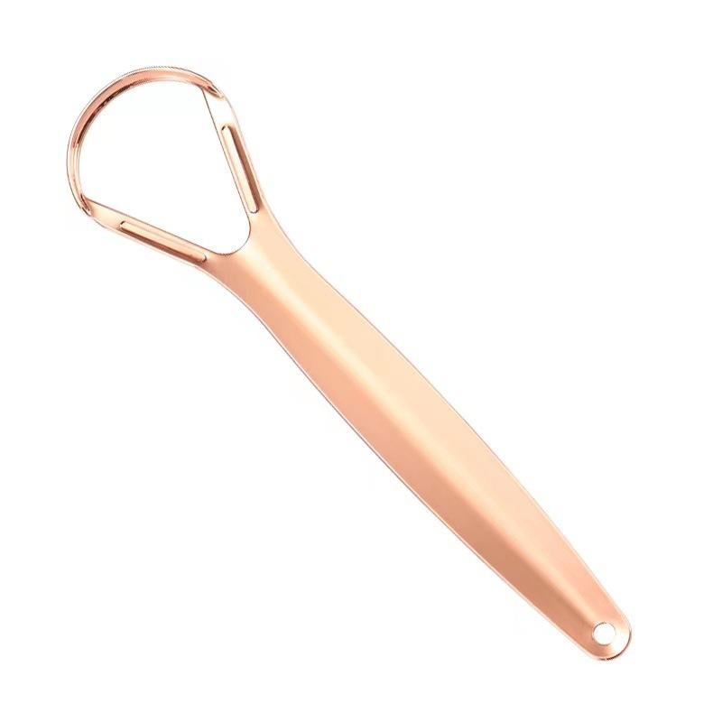 Stainless Steel Tongue Scraper Tongue Cleaner Tongue Scrapers Brushes for Removing Bad Breath Oral Removal Kit