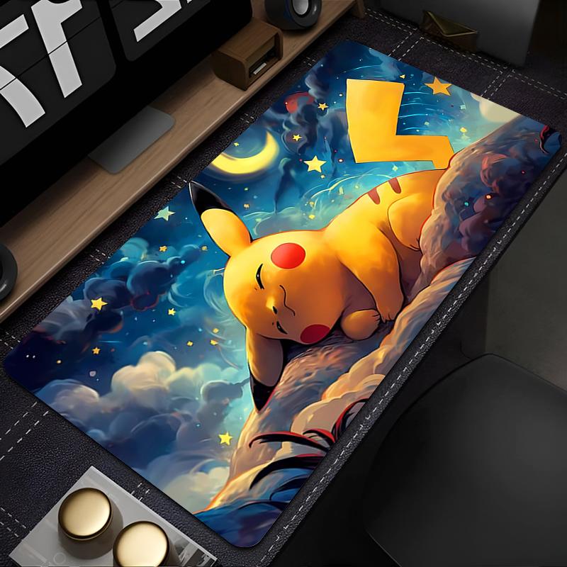 Anime Computer Mouse Pad Esports Players Gamer Mouse Pads Gaming Mousepad Soft Desk Mause Pad PPokemons Keyboard Mouse Carpet