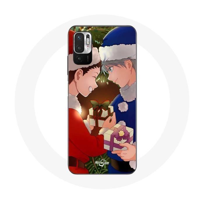 Coque pour Xiaomi Redmi Note 10T 5G Hunter x Hunter Gon Freecss et Killua Zoldyck Christmas Day Anime Manga