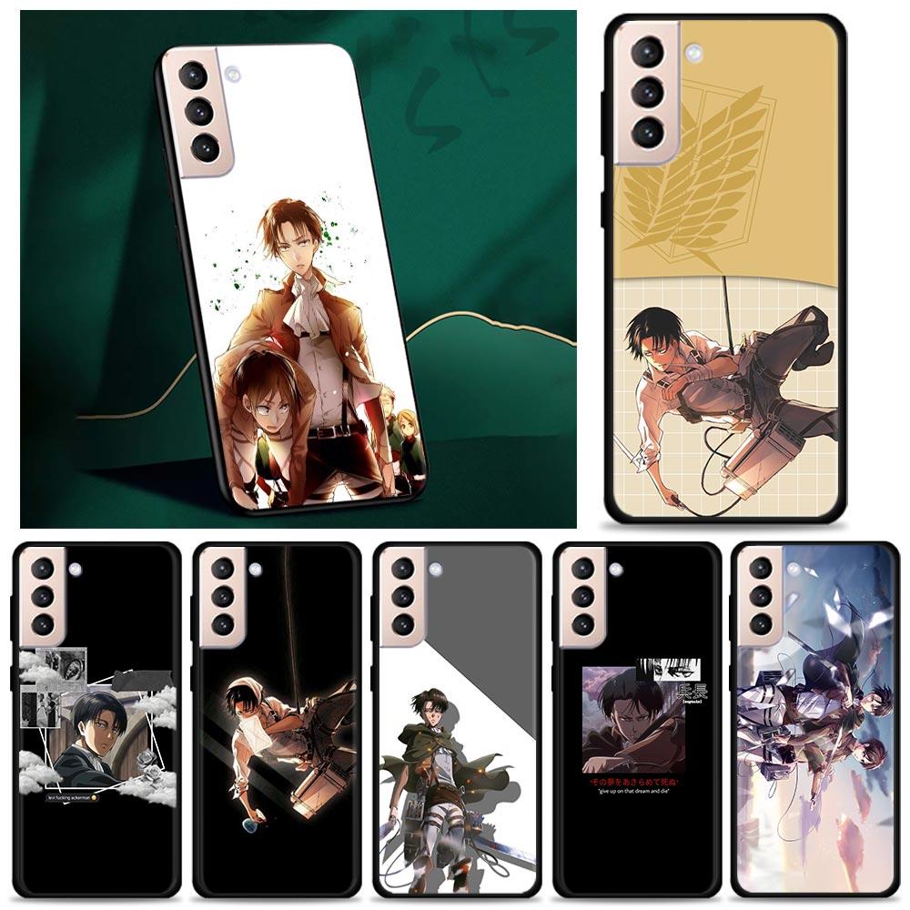 Чехол для Samsung Galaxy S21 S20 Ultra S10 Plus Lite S21 S20 Fe 5g S10e S9 S8 S7 Edge Shell Fundas Anime Shingeki No Kyojin