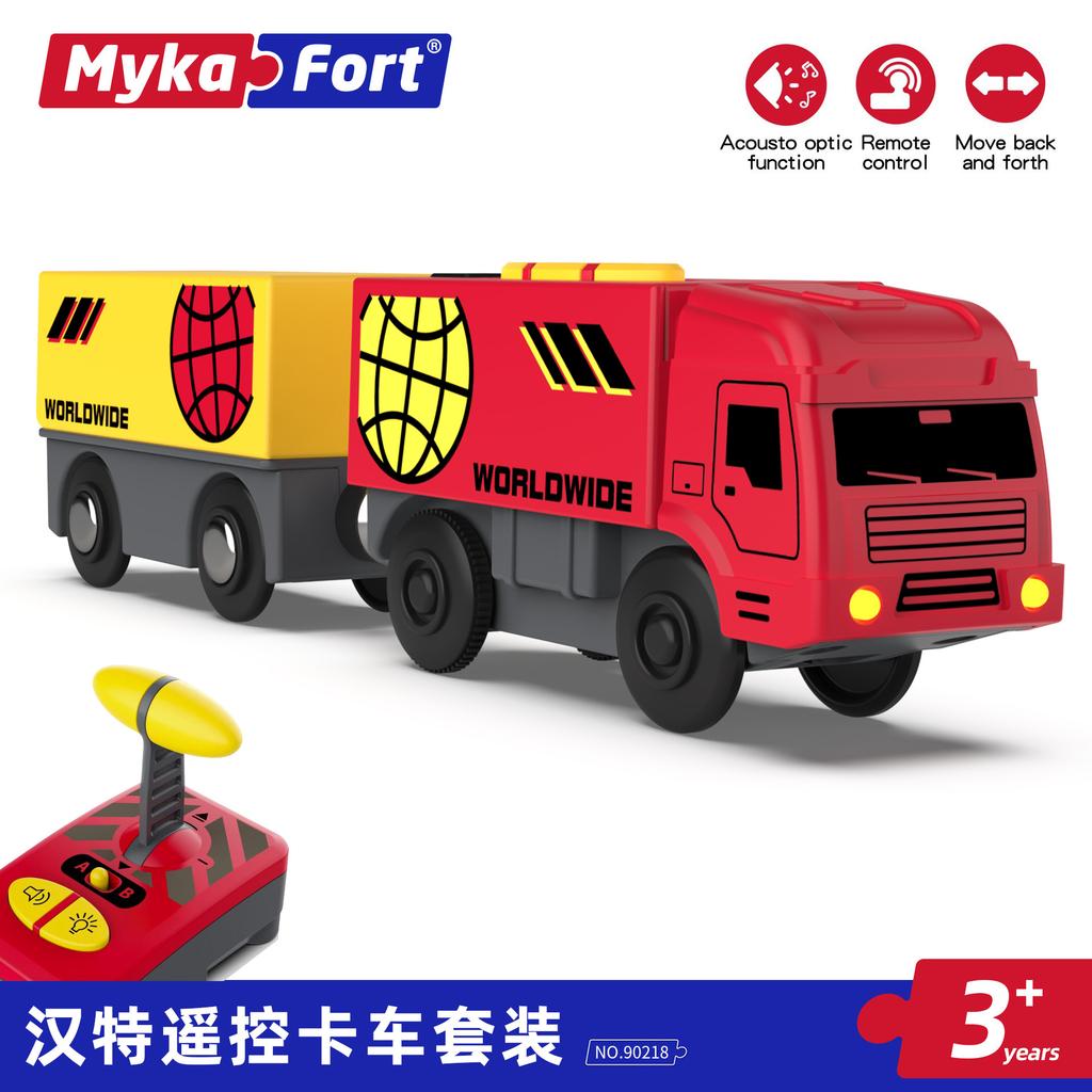 Электромобиль Поезд на радиоуправлении Детские развивающие игрушки Совместимый деревянный трек Оптовая продажа Игрушки для подарка малышу