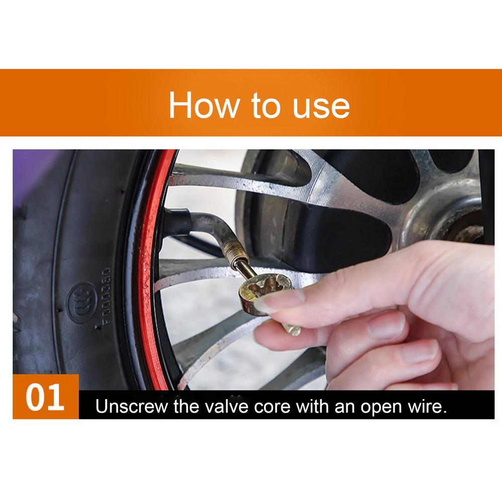 400ml Tire Sealant Tire Repair Kit Non-destructive Environmental Fast Flat for Small Medium Wheeled Road Vehicles