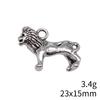 2025 Trend Charms Bulk Tiger Lion Wolf Charms Подвеска Сувенирная подвеска для творчества