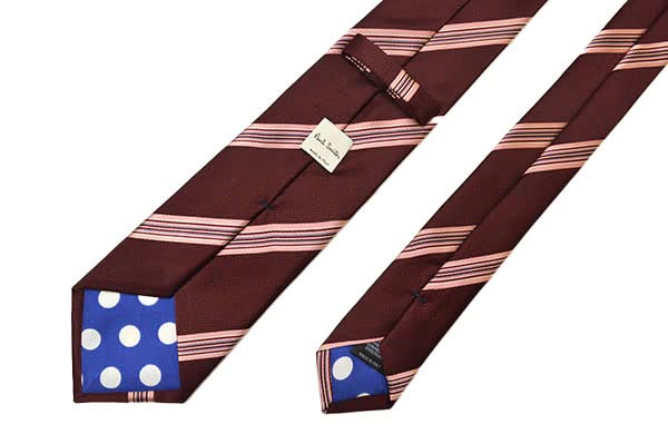 Striped Silk Tie Red [Paul Smith] AY47-28