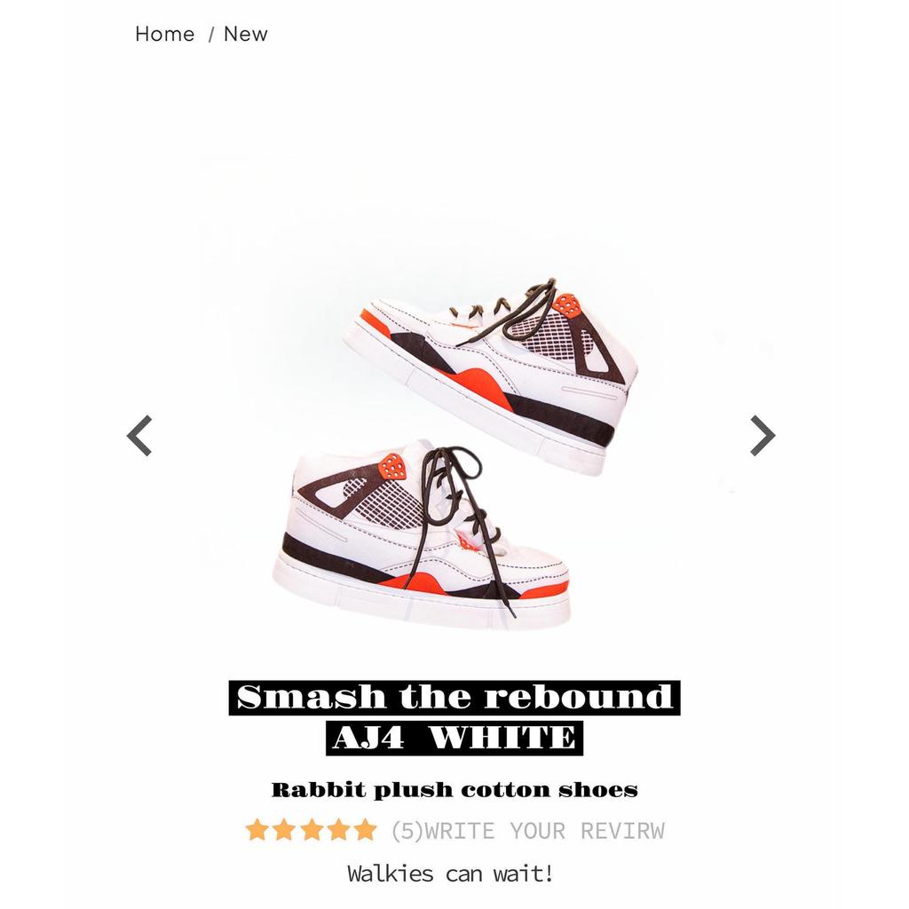 «Кокосовые тапочки AJ1, вдохновленные Douyin»: «Ретро хлопковая домашняя обувь для пар»