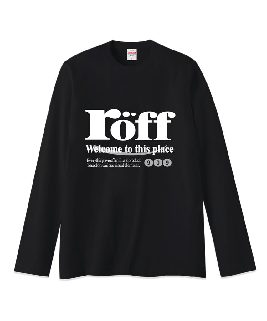 RANDOMOFF Röff Type Play Longsleeve T-Shirt (2Color)