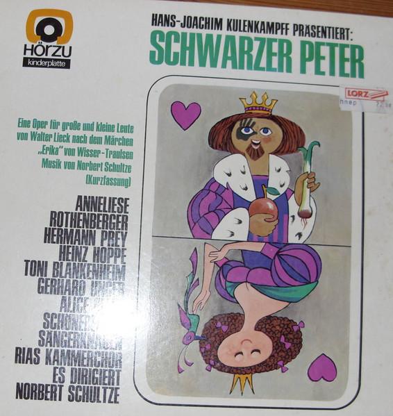 LP Record WALTER LIECK, NORBERT SCHULTZE - Schwarzer Peter (Eine Oper Für Groß SHZE131 HÖR ZU Germany Classical Used