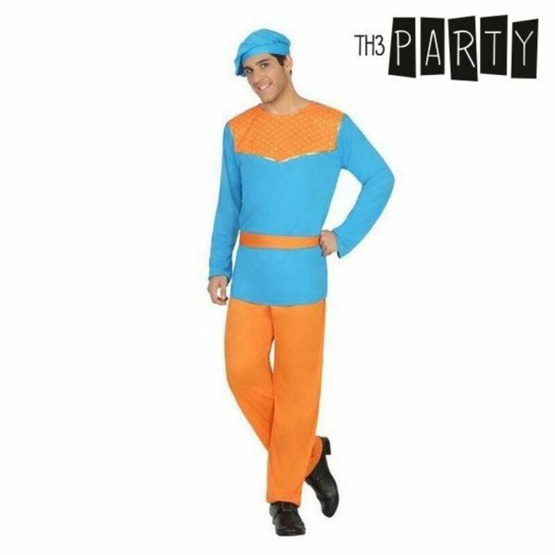 Th3 Party-Adult Costume Th3 Party Blue Christmas (4 Pieces) M/L