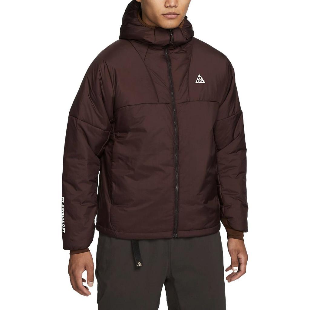 Nike ACG Therma-FIT ADV Rope de Dope Куртка на молнии во всю длину (Азия) Коричневый базальтовый мужской уличный костюм DV0364-203