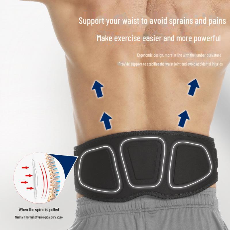 Unisex Fitness Weightlifting Belt for Squats, Deadlifts, Bench Press, and Waist Support.