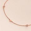 14K bracelet chain gold bracelet star
