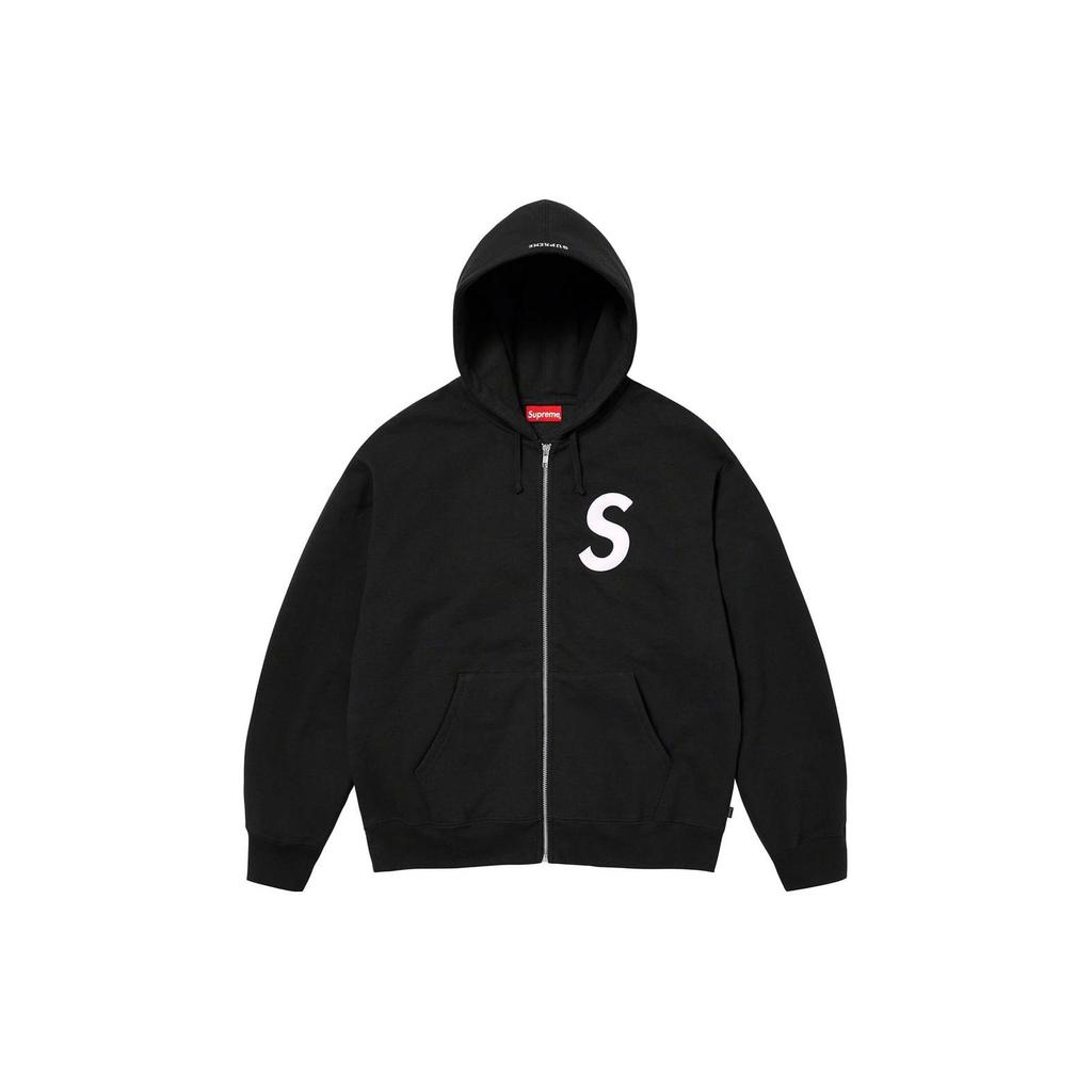 Supreme FW23 Week3 S Logo Zip Up Hooded Sweatshirt Jacket 'Green' Men's SUP-FW23-071