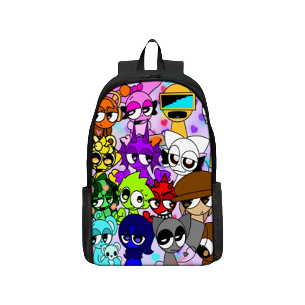 Anime Peripheral Printed Backpack, Personalized Backpack Storage Bag,1pc,