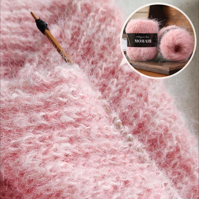 Пряжа альпака мохер, ручная вязка, свитер, майка, шапка, моток пряжи, ручная работа, сделай сам, кукла, крючок для вязания, моток пряжи, материалы ручной работы