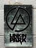 Металлическая плакат Дэвида Фаррелла Linkin Park Настенное искусство Знак 20x30см