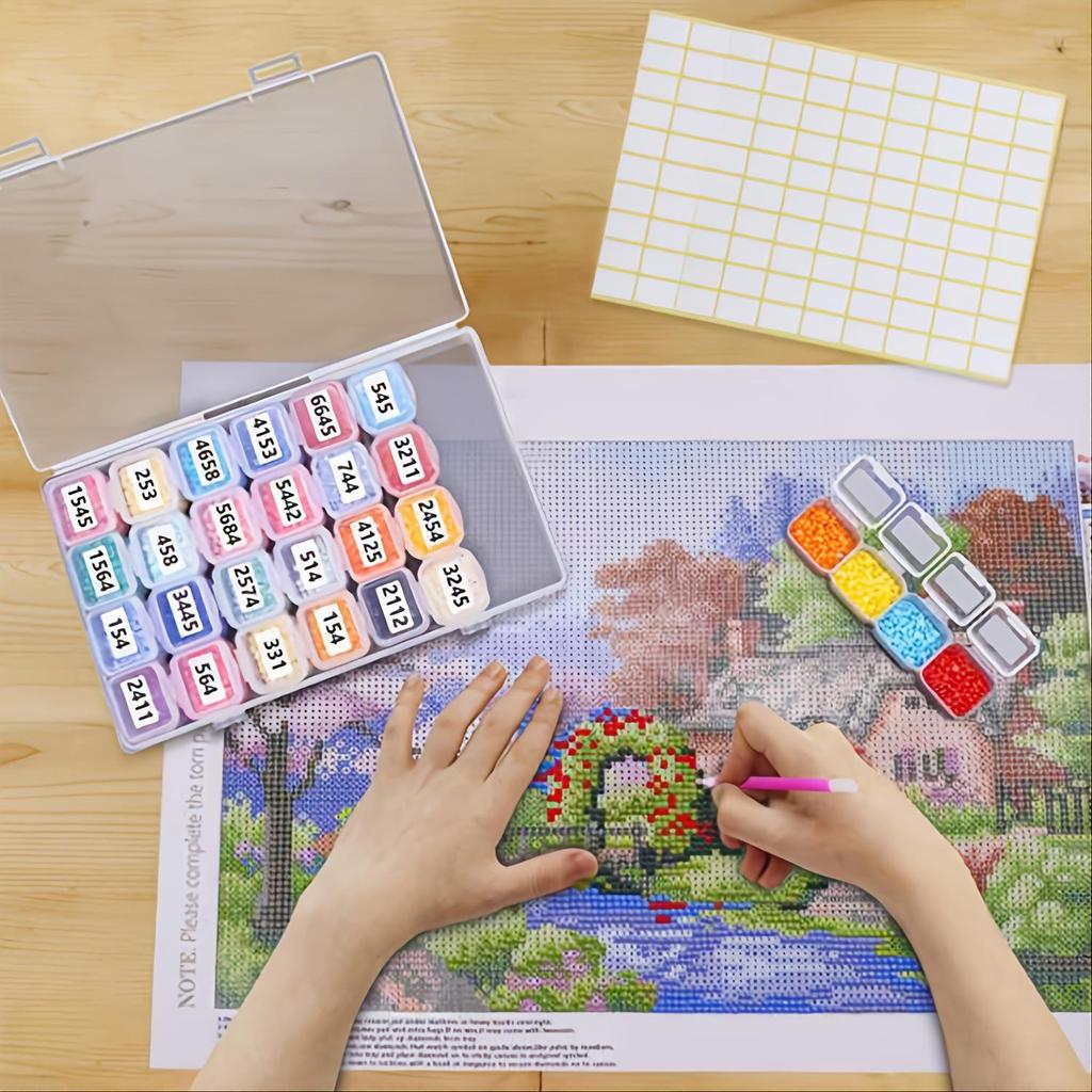 30x40см DIY Полная Выкладка Пейзаж Алмазная Живопись