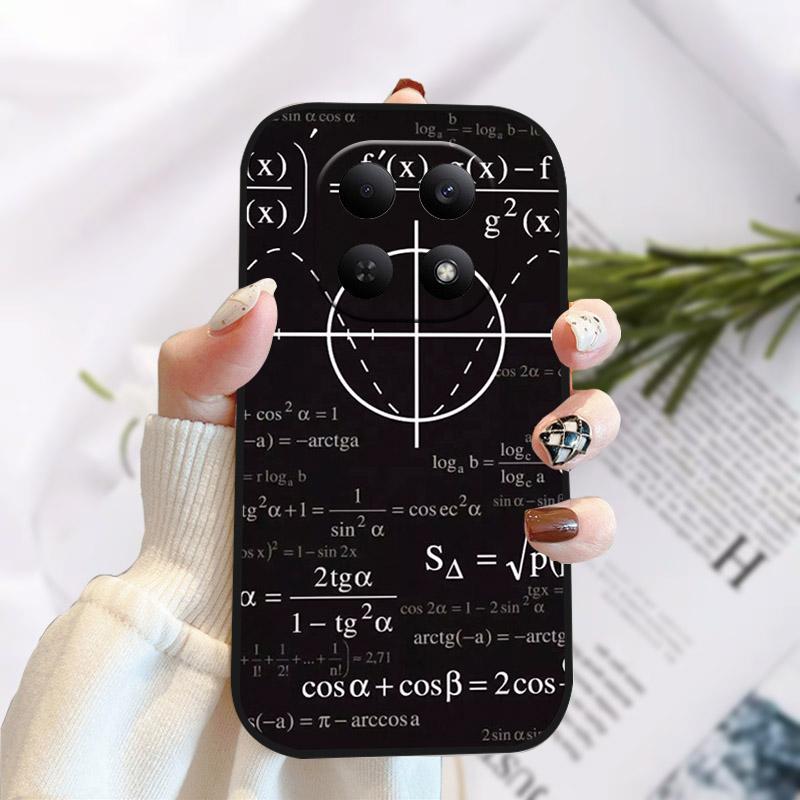 Ударопрочный чехол для Xiaomi Redmi Note 15 Pro Plus Pro+ Роскошный мягкий силиконовый ТПУ задняя крышка для Redmi Note15 Fundas Note15Pro Capa
