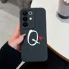 Простой Чехол для Телефона с Узором из Букв Для Oppo Realme C85 Pro C75 C75x C73 C71 C67 C65 C63 C61 C55 C53 C51 C35 Квадратный Матовый Силиконовый Противоскользящий Чехол