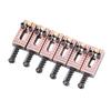6PCS Guitar Saddles with Roller Bridge Guitar Repair Parts