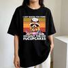 Funny T Shirt Unisex Cute Raccoon Bake I Just Baked You Tshirt Cotton Summer Short Sleeve Oversize Tshirt Casual Streetwear Tops
