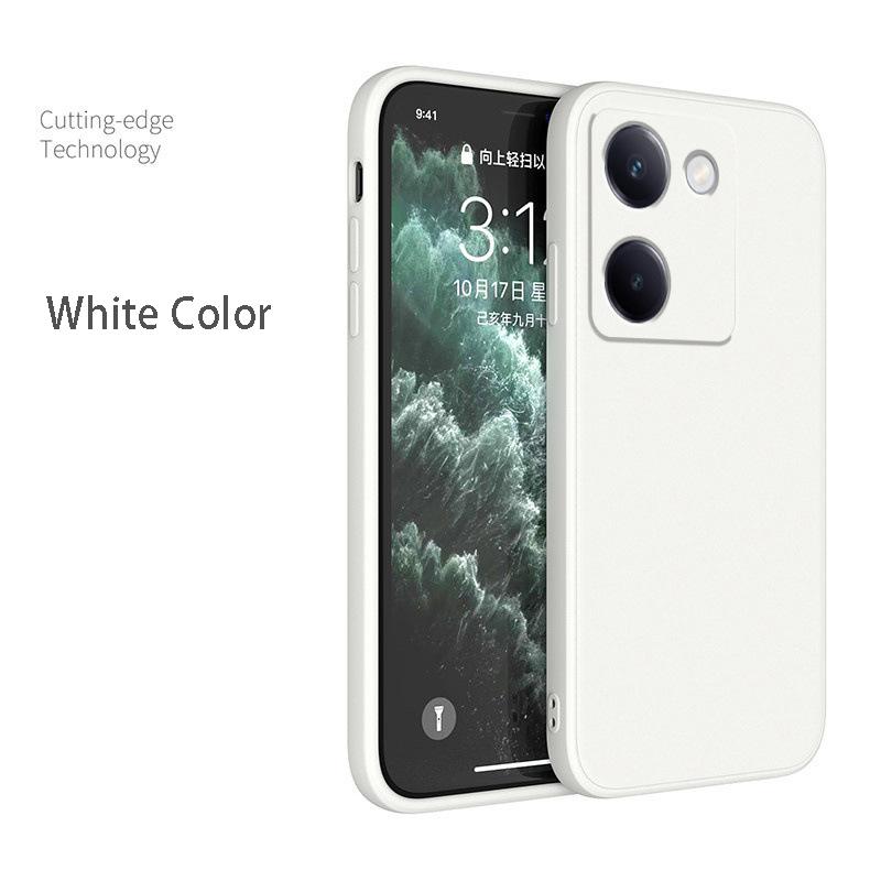 Квадратный чехол из жидкого силикона для телефона Xiaomi Pocophone POCO X6 X5 X7 M6 M7 Pro C61 C55 C65 C75 Матовый силиконовый чехол Fundas