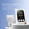 5 in 1 Indoor Air Quality Monitor Temperature Humidity Detector CO2 TVOC HCHO Tester Air Quality Meter for Home Office