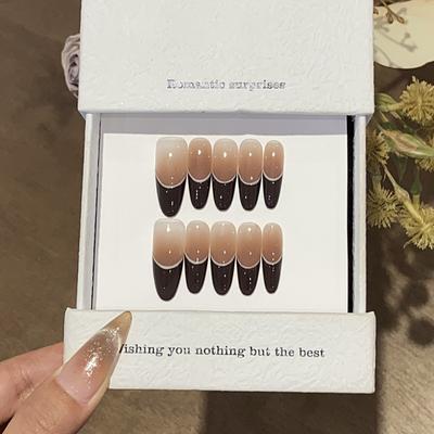 Чистый, ручной работы, ежедневный, универсальный, с мороженым, французский мусс, карамель, можно снимать и носить