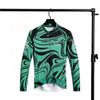 Mens Cycling Jersey Short Sleeve Ocean Conservation Print Quick Dry Breathable Road Bike Apparel