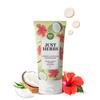Just Herbs Сильный и питательный кондиционер | Кокос, Гибискус, Клещевина и 13 трав | В 10 раз более сильные волосы | Контролирует пушистость | Аюрведический кондиционер для всех