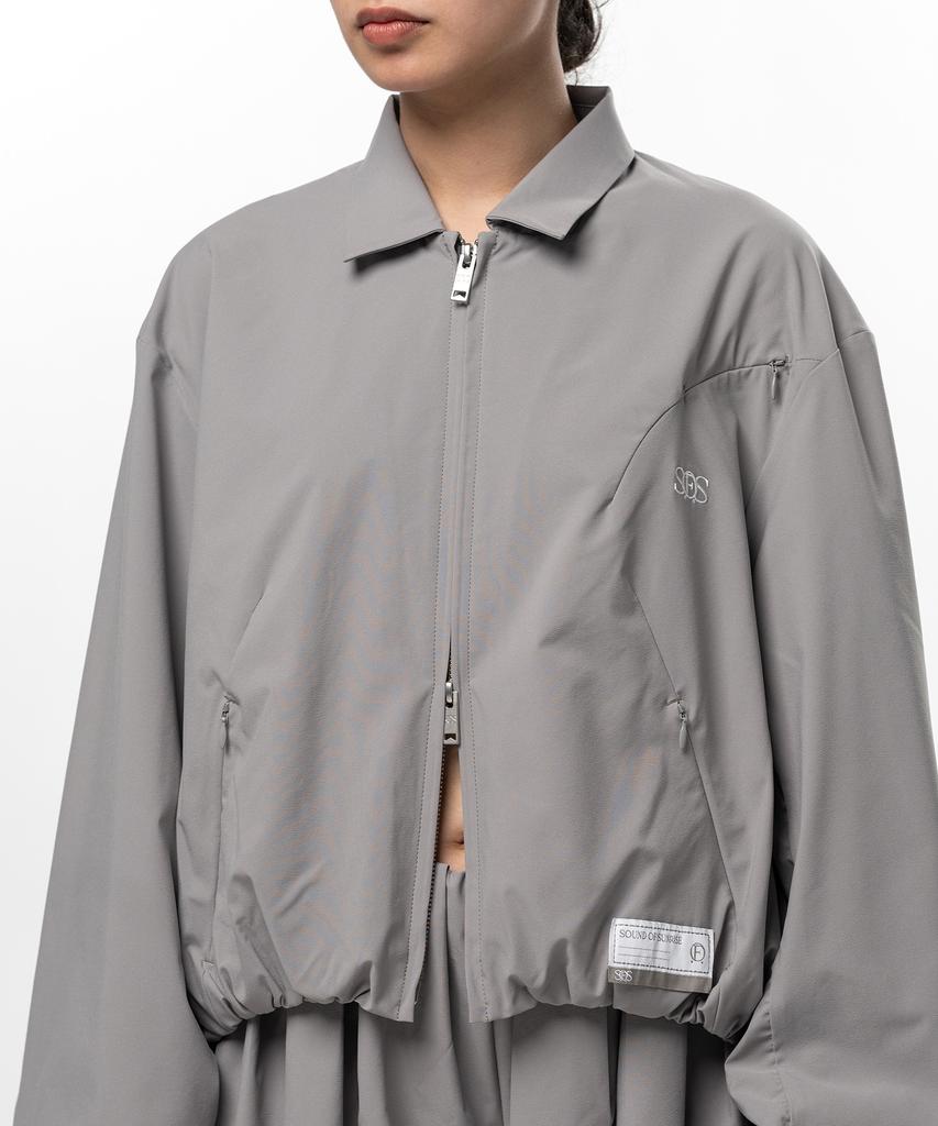 SOUND OF SUNRISE Solotex Balloon Jacket Light Grey