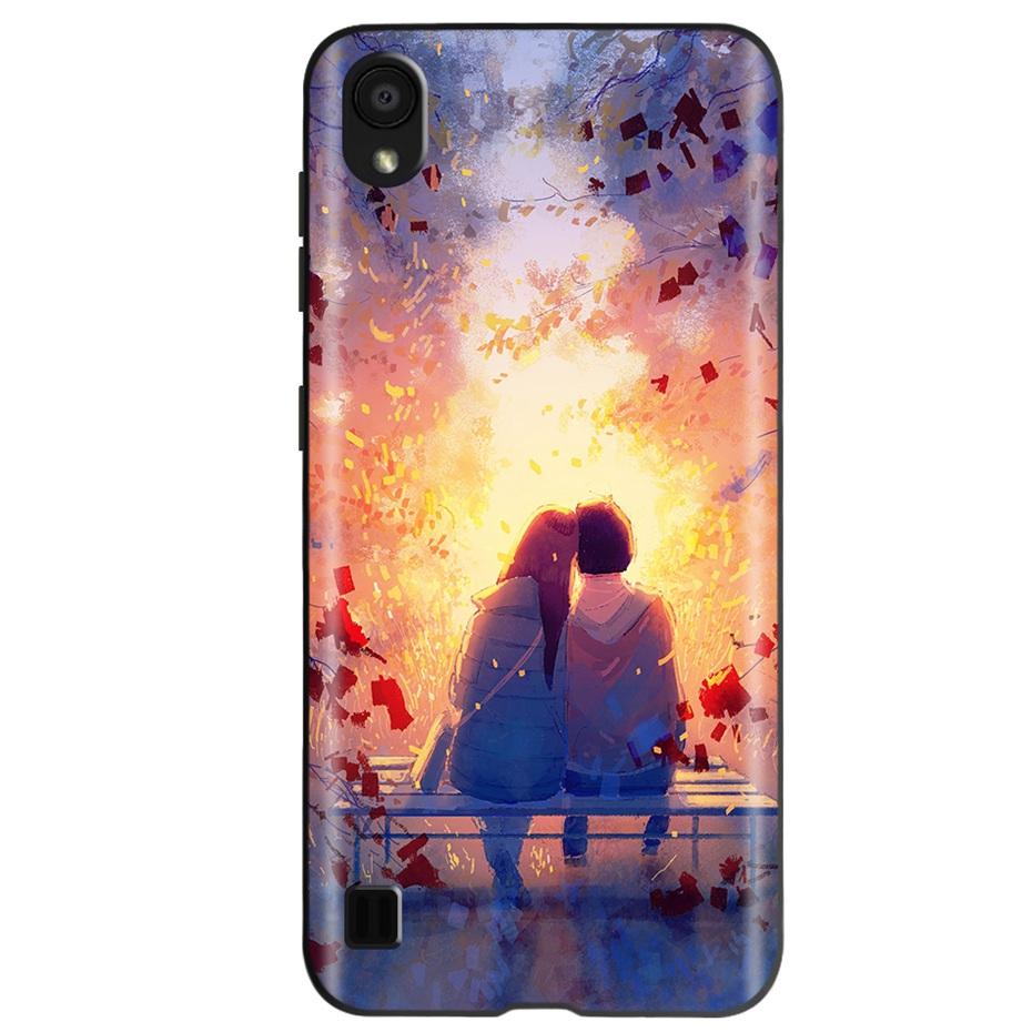 Fashion Cool Painted Case For ZTE Blade A5 2019 Soft SIlicone TPU Black Shockproof Bumper For ZTE A5 (2019) BladeA5 A 5 Funda