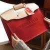 Large Capacity Tote Bag Simple Document Bag Ladies Bag Messenger Bag  Grocery Shopping