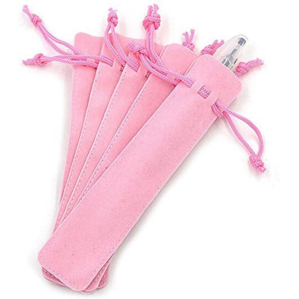 Pen With Rope Drawstring Pen Pouch Velvet Pen Pouch Pencil Bag Pen Bag Case Single Pencil Bag