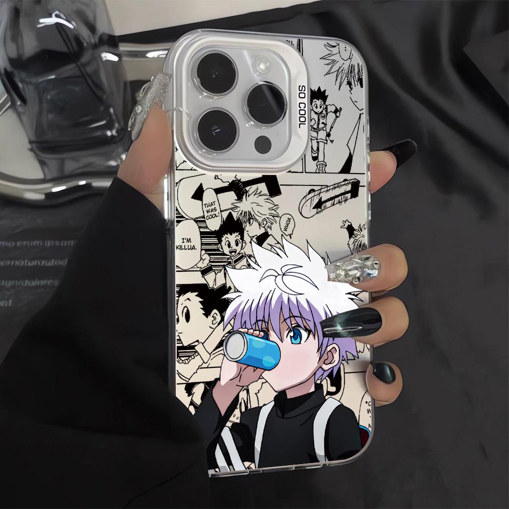 Чехол для телефона Killua Hunter X Hunter для iPhone 17 Air 16 e 15 14 13 12 11 Pro Max Plus Mini SE 2020 2022 Матовая задняя крышка