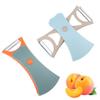2 In 1 Fruit And Vegetable Peeler Stainless Steel Blade Rotating Storage Design Grater Ergonomic