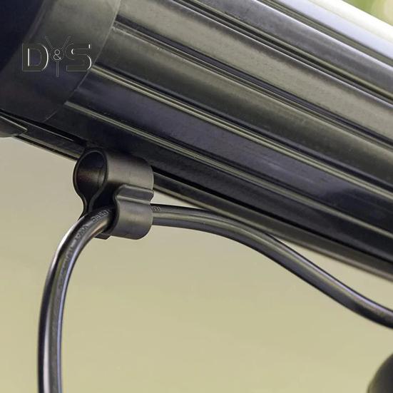 20 шт. зажимов для тента, простая установка, компактный размер, портативный, широко используемый, дорожный прицеп, трос, фонари, крючки, аксессуары