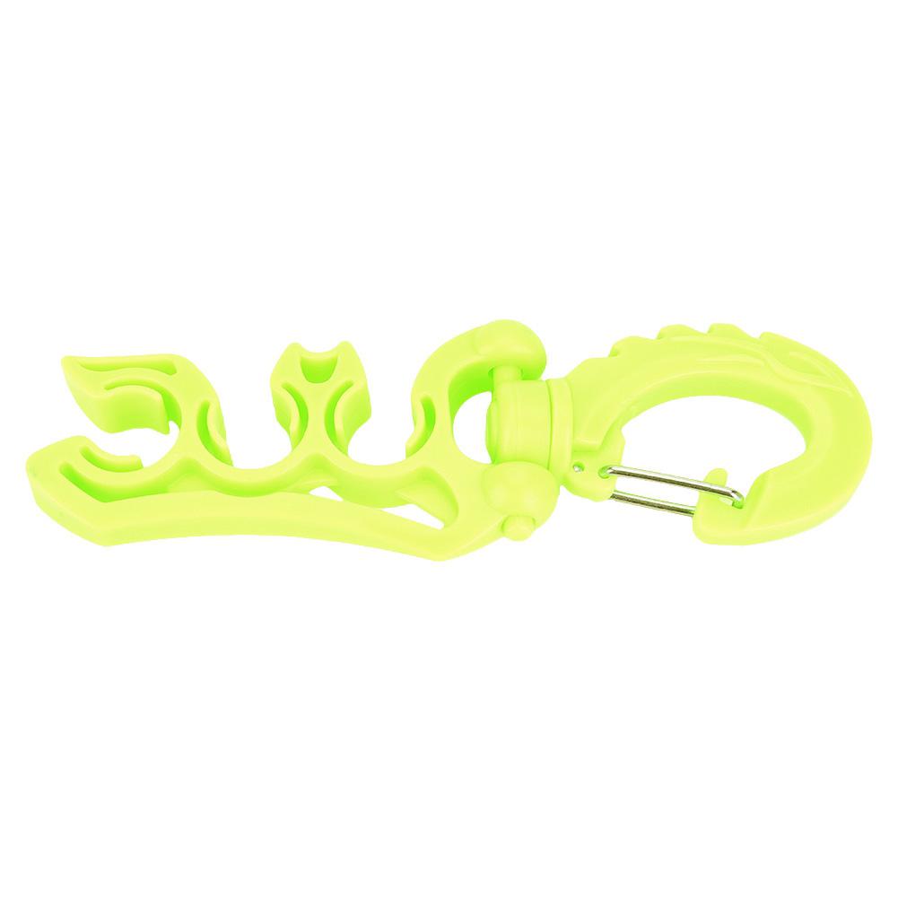 Keep Diving Underwater Diving BC Hose Holder Clip Buckle Hook Yellow